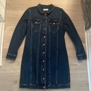 Madewell Denim Dress Sz Medium/Large
